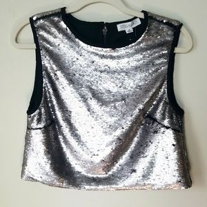 STELLA LUCE SEQUIN TOP